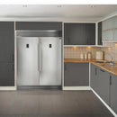 Forno 2-Piece Appliance Package - 48-Inch Gas Range  & 60-Inch Pro-Style Refrigerator in Stainless Steel (FBDL-019-04CAUS)