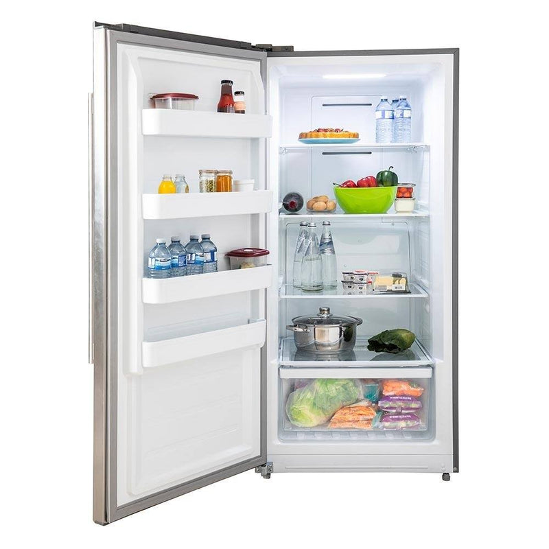 Forno 3-Piece Pro Appliance Package - 36-Inch Dual Fuel Range, Pro-Style Refrigerator, and Dishwasher in Stainless Steel