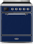 ILVE 30" Majestic II induction Range with 4 Elements - 2.3 cu. ft. Oven - Blue (UMI30QNE3MBC) Ranges ILVE 