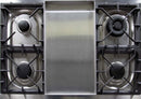 ILVE 40" Majestic II Dual Fuel Range with 6 Sealed Burners and Griddle - 3.82 cu. ft. Oven - Bronze Trim in Emerald Green (UMD10FDNS3EGB) Ranges ILVE 