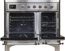 ILVE 40" Majestic II induction Range with 6 Elements - 3.82 cu. ft. Oven - Chrome Trim in Stainless Steel (UMDI10NS3SSC) Ranges ILVE 