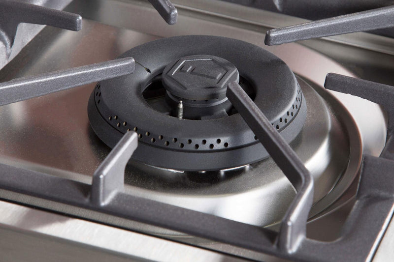 ILVE 60" Majestic II Dual Fuel Range with 9 Sealed Burners - Griddle - Dual Oven - Matte Graphite (UM15FDQNS3MGB) Ranges ILVE 
