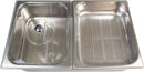ILVE Stainless Steel Steam Cooker Basins (G00202) Range Accessories ILVE 