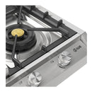 ILVE Professional Plus II 36-Inch Built-In Natural Gas Cooktop with Griddle in Stainless Steel (UHCP965FSS)
