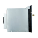 Forno 2-Piece Appliance Package - 30-Inch Single Wall Oven and 30-Inch Microwave in White with Antique Brass Handle (FBDL-025-02CAUS)