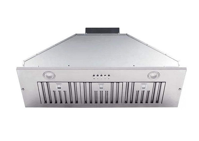 Victory Q1 36-Inch 600 CFM Insert Range Hood in Stainless Steel (Q1-36)