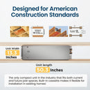 Senville 9K BTU Mini Split Air Conditioner and Heat Pump Condenser with Ductless Ceiling Cassette Air Handlers (SENA-09HF-1WC)