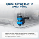 Senville 9K BTU Mini Split Air Conditioner and Heat Pump Condenser with Ductless Ceiling Cassette Air Handlers (SENA-09HF-1WC)