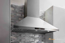 Thor Kitchen 2-Piece Appliance Package - 30-Inch Gas Range with Liquid Propane Kit & Premium Wall Mounted Hood in Stainless Steel