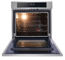 Thor Kitchen 2-Piece Pro Appliance Package - 36-Inch Cooktop with Liquid Propane Kit & Wall Oven in Stainless Steel
