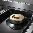 Thor Kitchen 2-Piece Pro Appliance Package - 48-Inch Cooktop with Liquid Propane Kit & Wall Oven in Stainless Steel