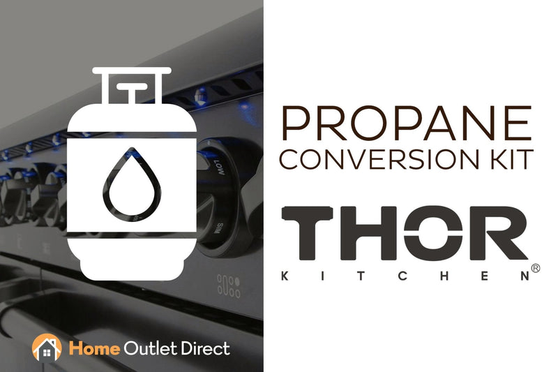 Thor Kitchen Liquid Propane Conversion Kit for 36" 6 Burner Gas Range HRG3618U Only - Range Accessories - Thor Kitchen - Home Outlet Direct