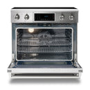 Thor Kitchen 36" 6.0 Cu. Ft. Range with Tilt Panel and Self-Cleaning Oven in Stainless Steel (TRE3601)