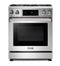 Thor Kitchen 4-Piece Appliance Package - 30" Gas Range with Tilt Panel, French Door Refrigerator, Dishwasher, and Microwave Drawer in Stainless Steel