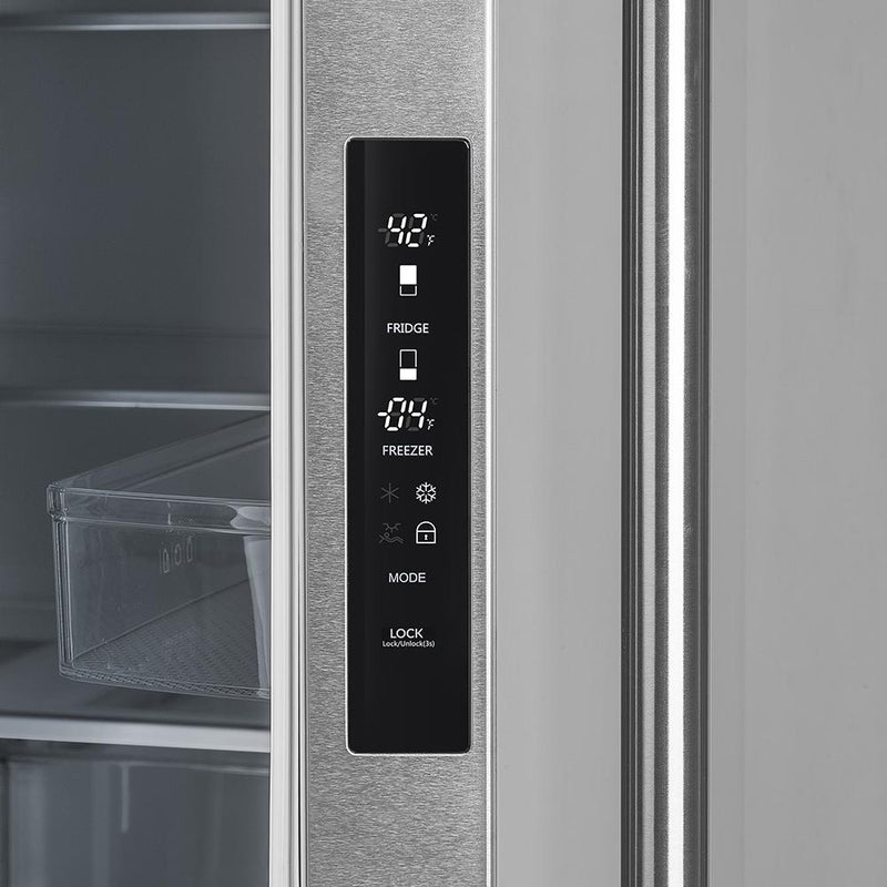 Forno 5-Piece Pro Appliance Package - 30-Inch Gas Range, 36-Inch Refrigerator Wall Mount Hood with Backsplash, 24-Inch Microwave Oven, & 3-Rack Dishwasher in Stainless Steel