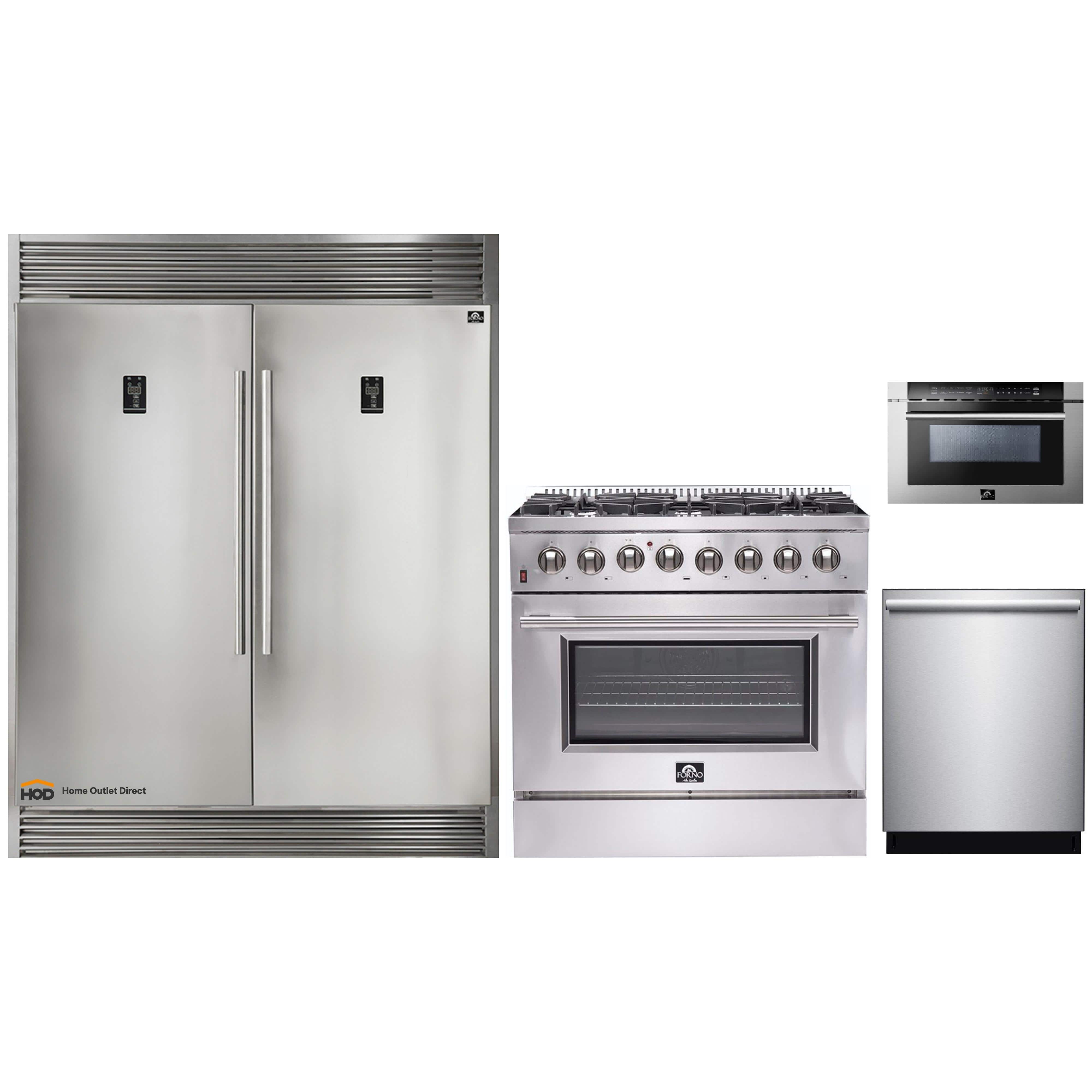 Forno 4-Piece Appliance Package - 36