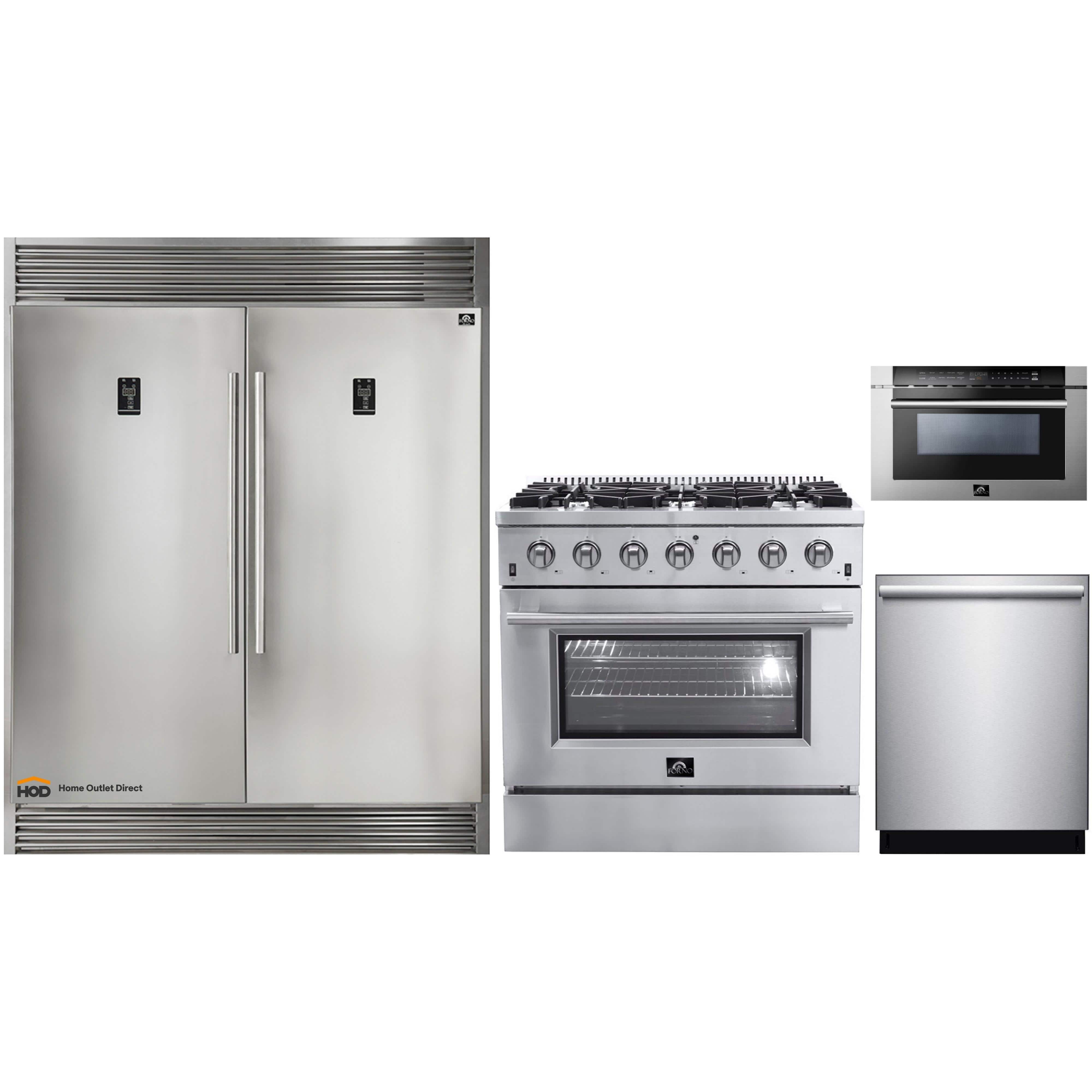Forno 4-Piece Appliance Package - 36