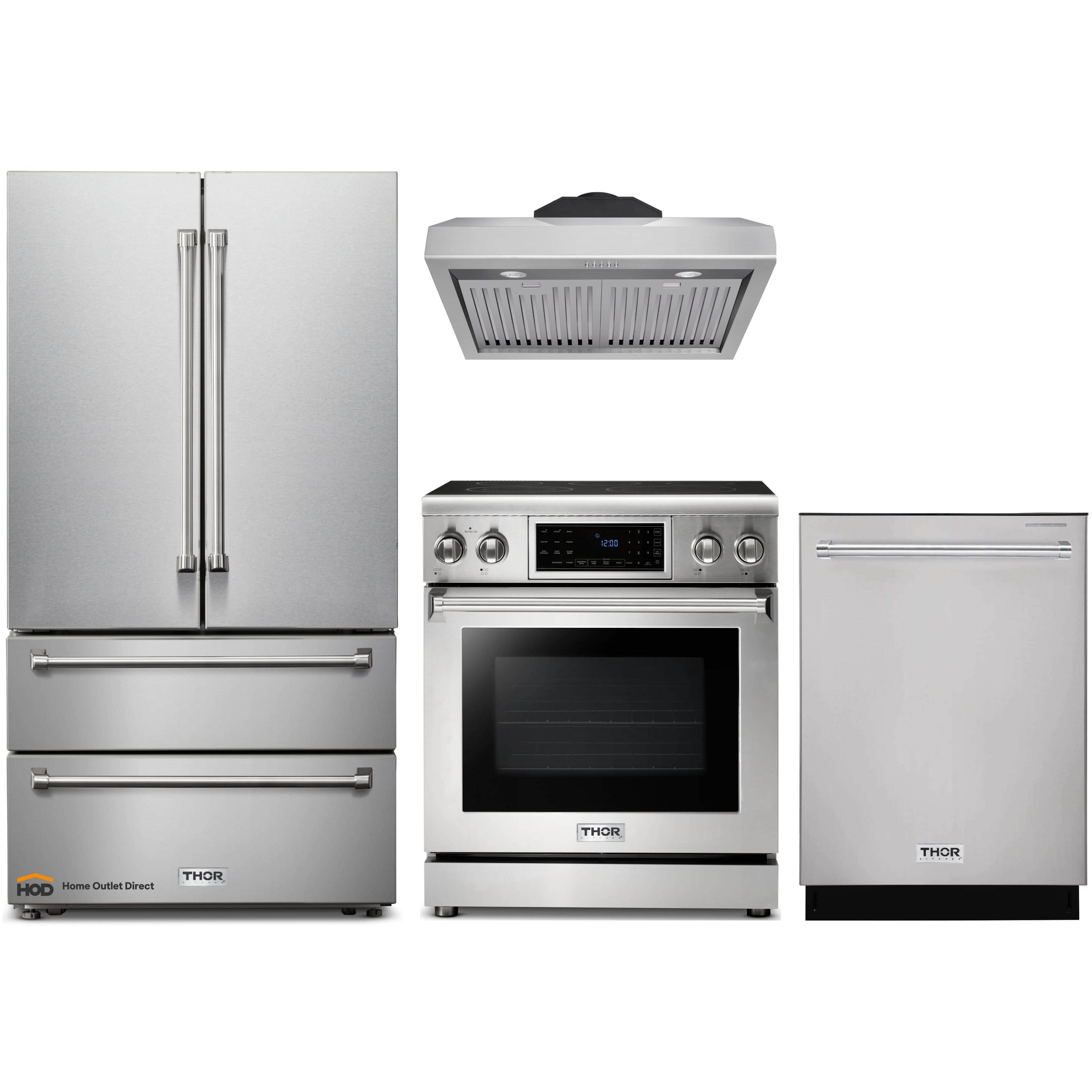Thor Kitchen 4-Piece Appliance Package - 30