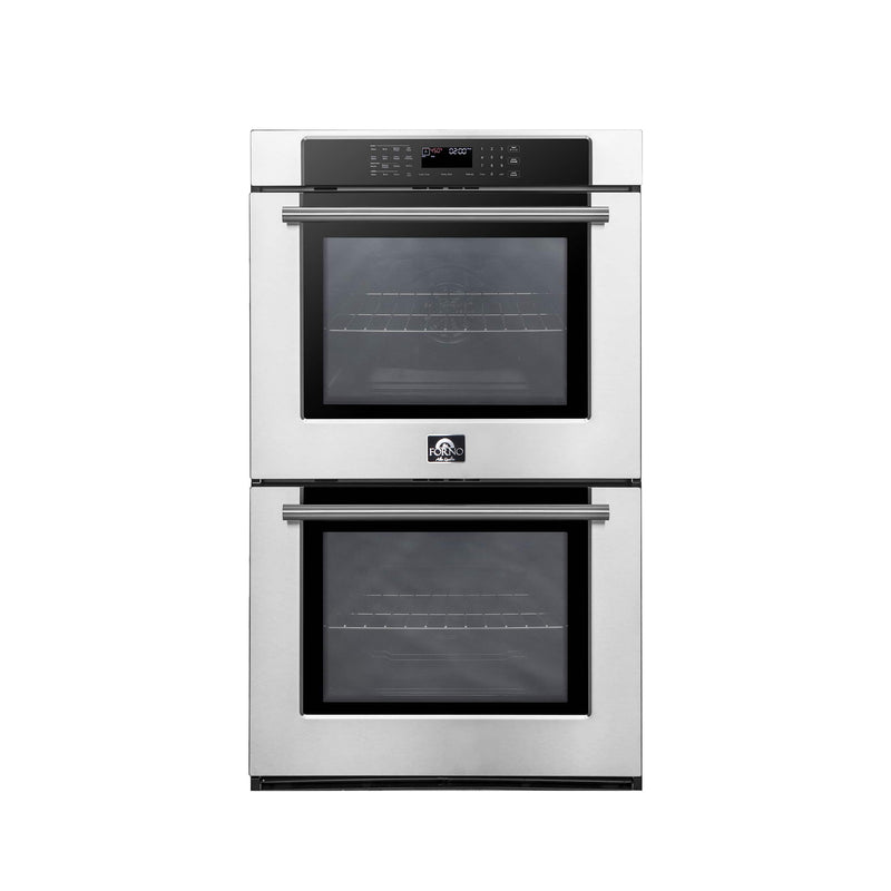 Forno Villarosa 30" Convection Double Electric Wall Oven in Stainless Steel (FBOEL1365-30)