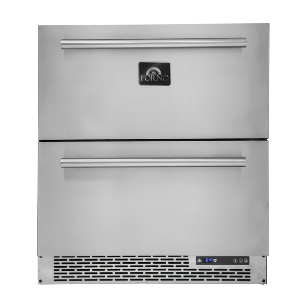 Forno 30” 3.64 Cu. Ft. Cologne Drawer Freezer with Ice Maker in Stainless Steel (FDRBI1876-30S)