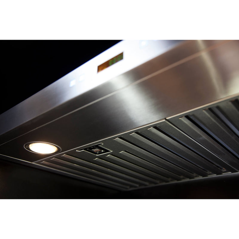 Forno 30" Siena Wall Mount Range Hood in Stainless Steel with 450 CFM Motor (FRHWM5084-30)