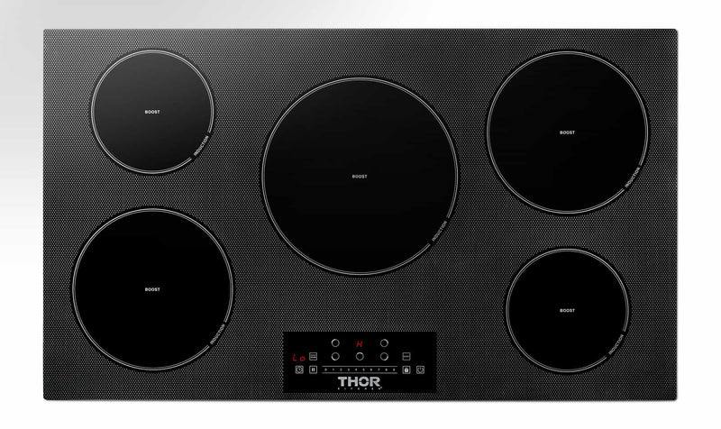 Thor Kitchen 36" Built-In Induction Cooktop with 5 Elements (TIH36)