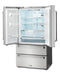 Thor Kitchen 36" 22.5 cu. ft Freestanding French Door Refrigerator with Ice Maker in Stainless Steel (TRF3602)