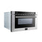 Forno 24" 1.2 cu. ft. Microwave Drawer in Stainless Steel (FMWDR3000-24) Microwaves Forno 