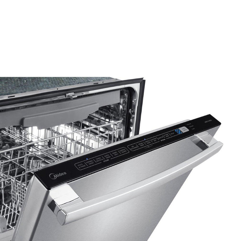 Forno 3-Piece Pro Appliance Package - 48" Gas Range, French Door Refrigerator, and Dishwasher in Stainless Steel Appliance Package Forno 