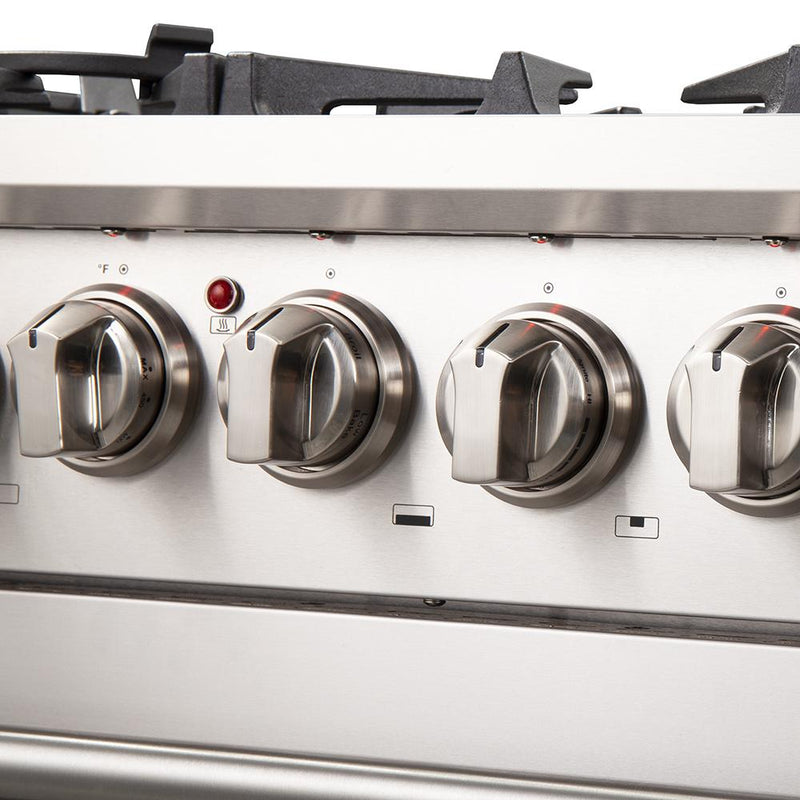 Forno 30" Capriasca Dual Fuel Range with 240v Electric Oven - 5 Burners, Convection Oven and 100,000 BTUs (FFSGS6187-30) Ranges Forno 