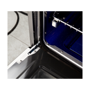 Forno 30" Capriasca Dual Fuel Range with 5 Gas Burners and 240v Electric Oven in Stainless Steel with Blue Door (FFSGS6187-30BLU) Ranges Forno 