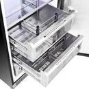 Forno 30" Cologne 14.6 cu.ft. Pro-Style Refrigerator in Stainless Steel (FFRBI1821-30) Refrigerators Forno 