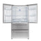 Forno 36" French Door Refrigerator - 19 cu.ft with Double Freezer Drawer and Ice Maker - with Custom Grill (FFRBI1820-40SG) Refrigerators Forno 