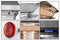 Forno 36" Wall Mount Range Hood with Red Light Warmer, Shelf/Backsplash, and 1200 CFM Motor (FRHWM5029-36HB) Range Hoods Forno 