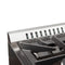 Forno 48" Galiano Dual Fuel Range - Gas Cooktop with 240v Electric Oven - 8 Burners, Griddle, and Double Oven (FFSGS6156-48) Ranges Forno 