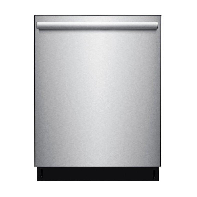 Forno 5-Piece Appliance Package - 36" Gas Range, 56" Pro-Style Refrigerator, Wall Mount Hood with Backsplash, Microwave Drawer, & 3-Rack Dishwasher in Stainless Steel Appliance Package Forno 