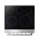 Thor Kitchen 2-Piece Appliance Package - 30" Electric Range and Under Cabinet Range Hood in Stainless Steel Appliance Package Thor Kitchen 