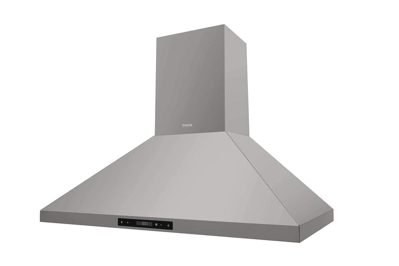Thor Kitchen 2-Piece Appliance Package - 30" Electric Range and Wall Mounted Range Hood in Stainless Steel Appliance Package Thor Kitchen 