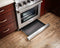 Thor Kitchen 2-Piece Appliance Package - 36" Gas Range & Premium Under Cabinet Hood in Stainless Steel Appliance Package Thor Kitchen 