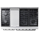 Thor Kitchen 2-Piece Appliance Package - 48" Gas Range & Premium Hood in Stainless Steel Appliance Package Thor Kitchen 