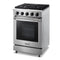 Thor Kitchen 24" 3.7 cu. ft. Oven Gas Range in Stainless Steel (LRG2401U)