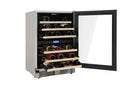 Thor Kitchen 24" 46-Bottles Built-in Indoor/Outdoor Independent Dual Zone Wine Cooler (TWC2401DO)