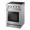 Thor Kitchen 3-Piece Appliance Package - 24-Inch Electric Range, Refrigerator with Water Dispenser, & Dishwasher in Stainless Steel Appliance Package Thor Kitchen 
