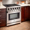 Thor Kitchen 30" 4.55 cu. ft. Professional Gas Range in Stainless Steel (LRG3001U)