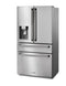 Thor Kitchen 36" Professional French Door Refrigerator with Ice and Water Dispenser (TRF3601FD)