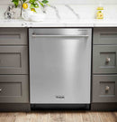 Thor Kitchen 4-Piece Appliance Package - 30" Gas Range, French Door Refrigerator, Under Cabinet Hood and Dishwasher in Stainless Steel Appliance Package Thor Kitchen 