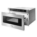 Thor Kitchen 4-Piece Appliance Package - 36" Gas Range, French Door Refrigerator, Dishwasher, and Microwave Drawer in Stainless Steel Appliance Package Thor Kitchen 