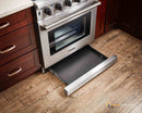 Thor Kitchen 4-Piece Appliance Package - 36" Gas Range, French Door Refrigerator, Dishwasher, and Microwave Drawer in Stainless Steel Appliance Package Thor Kitchen 