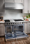 Thor Kitchen 4-Piece Appliance Package - 48-Inch Gas Range, Refrigerator with Water Dispenser, & Dishwasher in Stainless Steel Appliance Package Thor Kitchen 