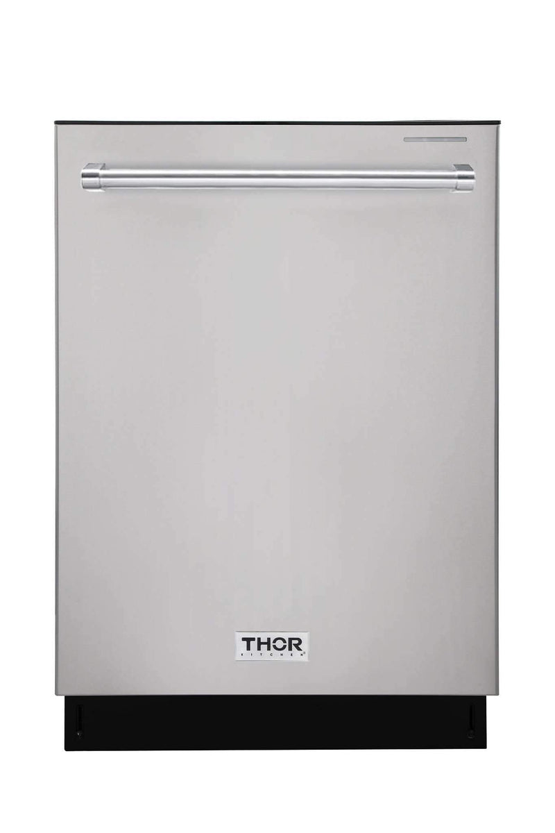Thor Kitchen 4-Piece Pro Appliance Package - 36" Cooktop, Wall Oven, Dishwasher & Refrigerator in Stainless Steel Appliance Package Thor Kitchen 